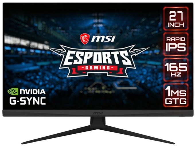 MSI Optix G273QF 27" 165Hz 2560x1440 WQHD 1ms G-SYNC Compatible IPS Gaming Monitor - - Display Demo - -