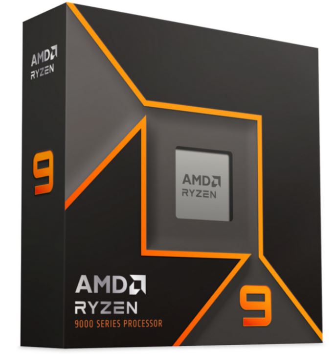 AMD Ryzen 9 9900X 12 Core 24 Thread AM5 120W No Cooler