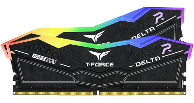 Team Group T-Force Delta RGB Black DDR5 6000MHz CL30 2x16GB FF3D532G6000HC30DC01