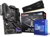 Intel Comet Lake Core i7-10700K + MSI MPG Z490 GAMING EDGE WIFI + Kingston HyperX Fury DDR4 3200MHz 2x8GB Intel Comet Lake Core i7-10700K + MSI MPG Z490 GAMING EDGE WIFI + Kingston HyperX Fury DDR4 3200MHz 2x8GB