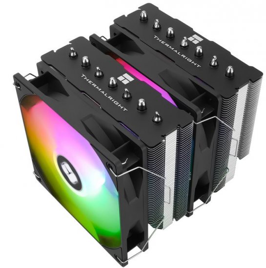 Thermalright Phantom Spirit 120 SE ARGB Black Dual Towers 7 Heat Pipes CPU Air Cooler - Click Image to Close