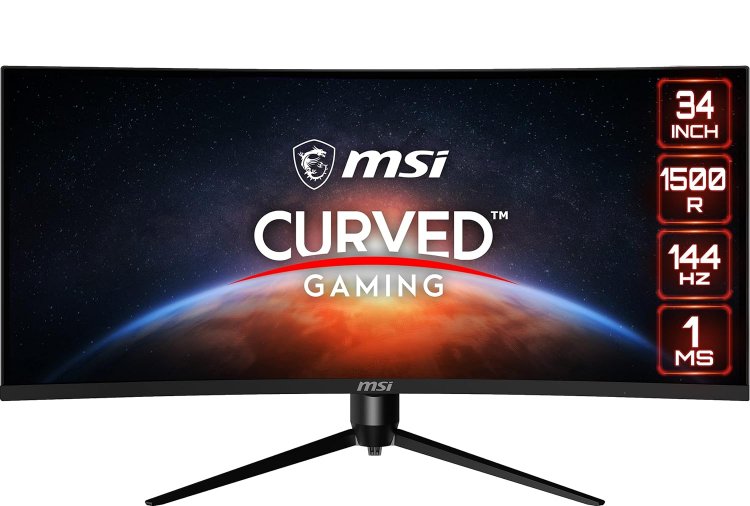 MSI OPTIX MAG342CQR 34" 1ms 144Hz UWQHD 3440x1440 21:9 Adaptive-Sync Curved RGB Gaming Monitor - - Display Demo - - - Click Image to Close