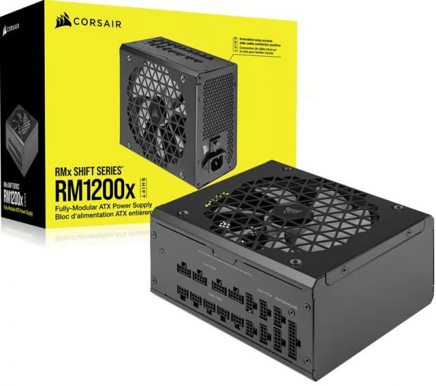CORSAIR RM1200X Shift 1200W 80PLUS Gold Full Modular Active PFC - Click Image to Close