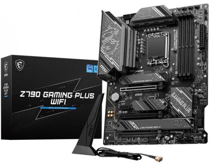 MSI Z790 GAMING PLUS WIFI INTEL Z790 DDR5 ATX LGA1700 - Click Image to Close