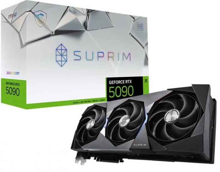 MSI GeForce RTX 5090 SUPRIM SOC HDMI 3xDP 32GB - Click Image to Close