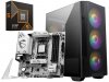 AMD Barebones - Ryzen 5 9600X CPU + MSI B850M Gaming Plus WIFI6E Motherboard + MSI MAG FORGE M100R Black Gaming Case