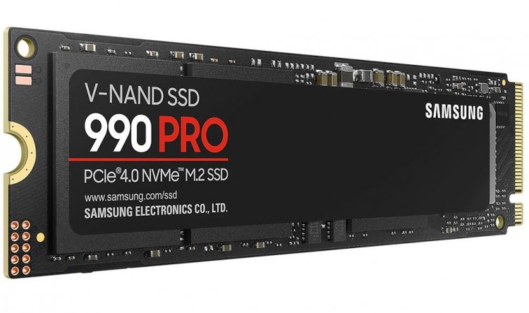 Samsung 990 PRO PCIe 4.0 NVMe M.2 SSD 1TB MZ-V9P1T0BW - Click Image to Close