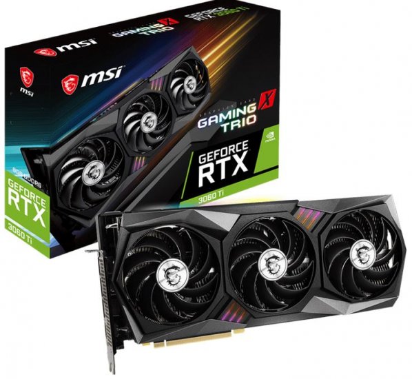 MSI GeForce RTX 3060 Ti GAMING X TRIO HDMI 3xDP 8GB - Click Image to Close