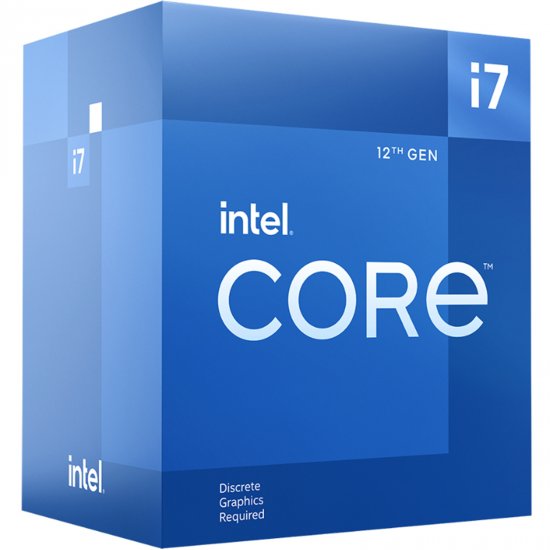 Intel Core i7 12700F 2.1GHz Socket 1700 Box with Cooler - Click Image to Close