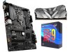 Intel Comet Lake Core i9-9900KF + MSI Z390 Plus ATX MB + Adata XPG Gammix D30 Black DDR4 3200MHz 2x8GB Intel Comet Lake Core i9-9900KF + MSI Z390 Plus ATX MB + Adata XPG Gammix D30 Black DDR4 3200MHz 2x8GB