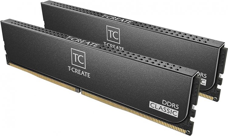 TEAMGROUP T-Create Classic DDR5 5600MHz 2x32GB Intel XMP & AMD EXPO CTCCD564G5600HC46DC01 - Click Image to Close
