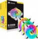 Corsair iCUE QL120 RGB PWM 120mm LED 3xPack WITH LIGHTING NODE CORE CONTROLLER - White Corsair iCUE QL120 RGB PWM 120mm LED 3xPack WITH LIGHTING NODE CORE CONTROLLER - White