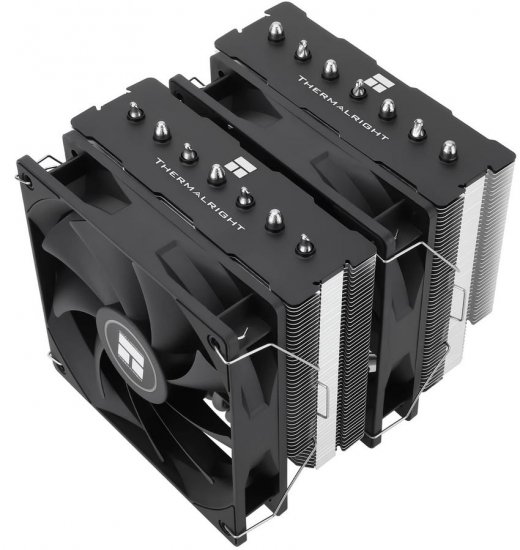 Thermalright Phantom Spirit 120 SE Black Dual Towers 7 Heat Pipes CPU Air Cooler - Click Image to Close