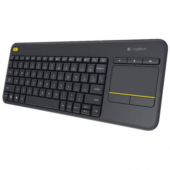 Logitech Wireless Touch Keyboard K400 Plus (EN) - Click Image to Close