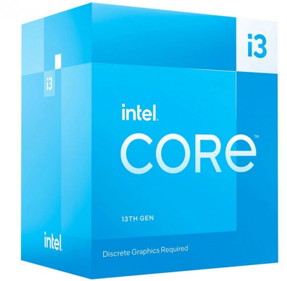 Intel Core i3 13100F 3.4GHz Socket 1700 Box with Cooler - Click Image to Close