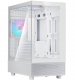 Silverstone LD04 White MATX Mini Tower Case Tempered Glass 3 12cm ARBG Fans