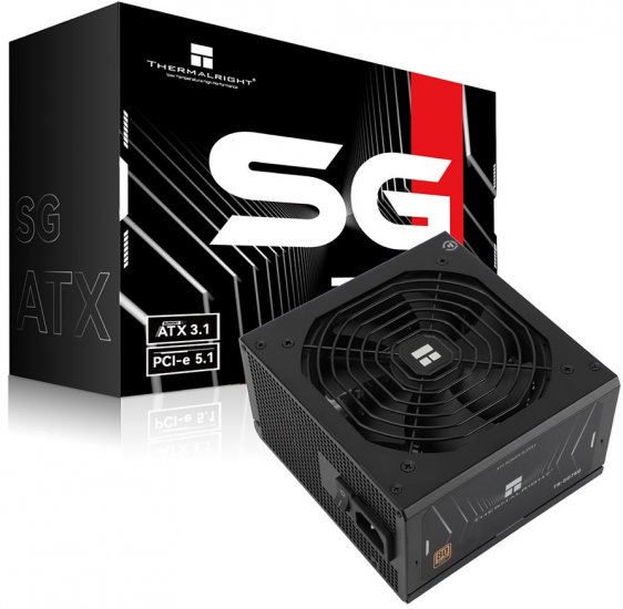 Thermalright TR-SG750 ATX3.1 PCI-E Gen 5.1 750W 80 Plus Gold Fully Modular 5 Years Warranty - Click Image to Close