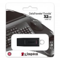 Kingston DataTraveler Exodia 32GB Flash Drive - USB 2.0/3.0/3.1/3.2