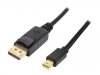 2M Mini DisplayPort to DisplayPort Cable up to 3840 X 2160 - Male to Male
