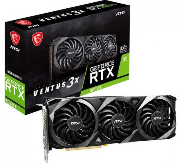 MSI GeForce RTX 3060 Ti VENTUS 3X OC HDMI 3xDP 8GB LHR - Click Image to Close