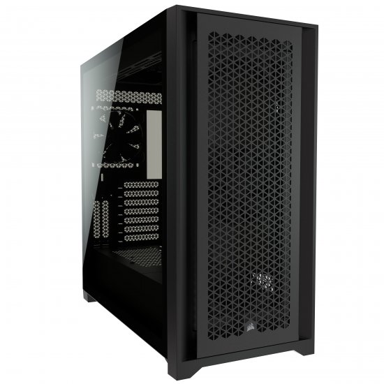 Corsair 5000D Airflow Black/Transparent Tempered Glass ATX MidTower Gaming Case - Click Image to Close