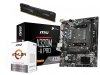 AMD Athlon 220GE 3.4GHz + MSI A320M-A PRO + Kingston HyperX Fury 8GB Black DDR4 2666MHz AMD Athlon 220GE 3.4GHz + MSI A320M-A PRO + Kingston HyperX Fury 8GB Black DDR4 2666MHz