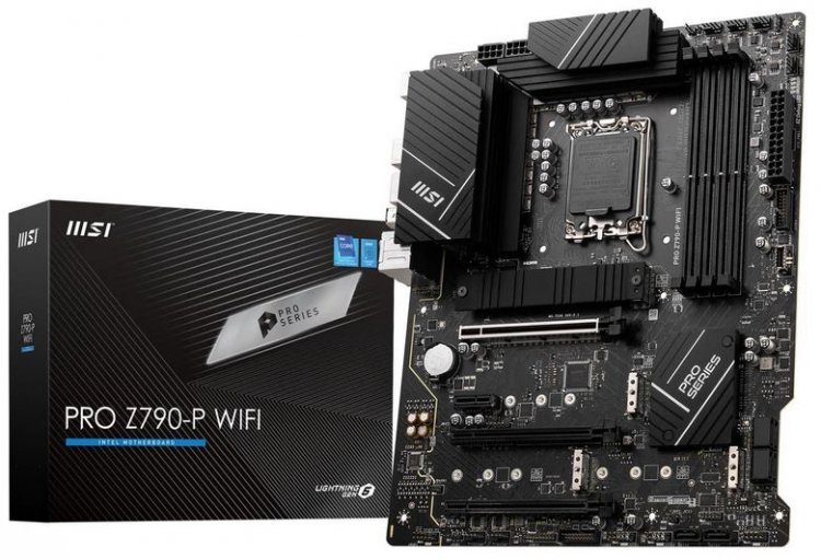 MSI Pro Z790-P WiFi INTEL Z790 DDR5 ATX LGA1700 - Click Image to Close