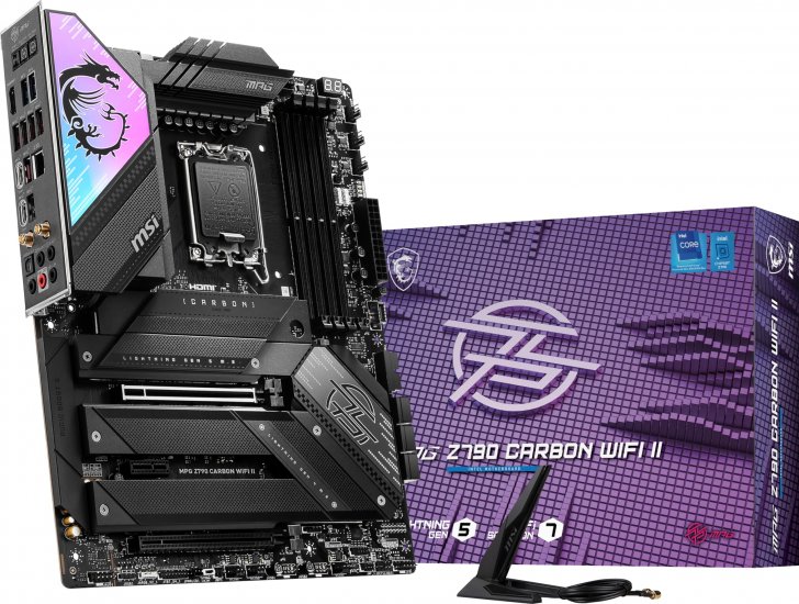 MSI MPG Z790 CARBON WIFI II DDR5 INTEL Z790 EATX LGA1700 - Click Image to Close