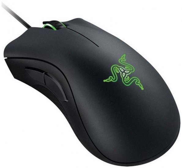 Razer DeathAdder Essential Gaming Mouse 6400 DPI USB Wired Gaming Mouse - 5 Buttons - Click Image to Close