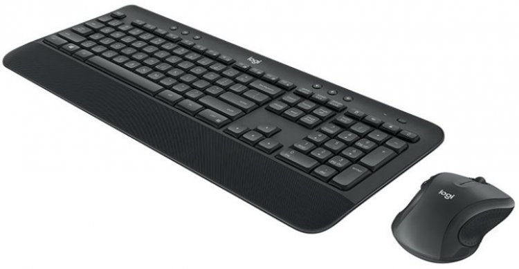 Logitech Desktop MK545 2.4Ghz Wireless Keyboard & Mouse Combo - Click Image to Close